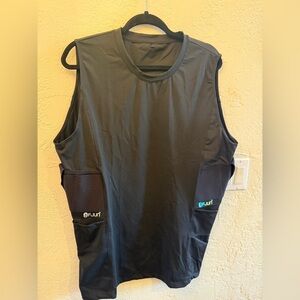 Black Sleeveless Tactical Tank Top Under Shirt Concealed Carry Packin’ Tee